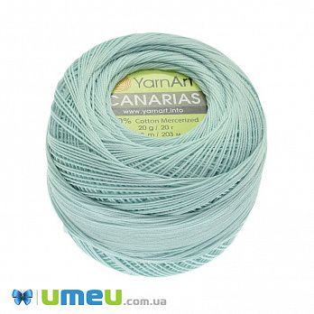 Пряжа YarnArt Canarias 20 г, 203 м, Мятная 4939 (YAR-043303)