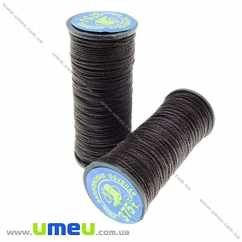 Нитка капронова (взуттєва) 375 т, Коричнева, 20 м (MUL-021135)