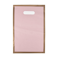Подарункові пакетики, 30х20 см, Рожеві (UPK-003033)