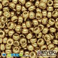 Бисер японский Miyuki круглый RR 6/0 №4202, Duracoat Galvanized, Золотистый (BIS-046038)