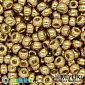 Бисер японский Miyuki круглый RR 6/0 №4202, Duracoat Galvanized, Золотистый (BIS-046038)