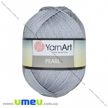 Пряжа YarnArt Pearl 90 г, 270 м, Сіра 114 (YAR-025341)