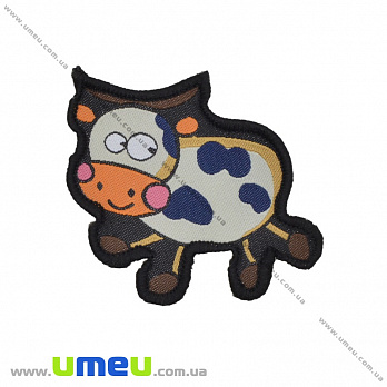 Термоаплікація Корівка, 7х5,5 см (APL-035236)