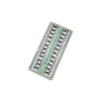 Гачки пришивні металеві, 15 мм, Чорні (SEW-058926)