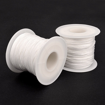 Нейлоновий шнур, 0,8 мм, Білий (LEN-054222)