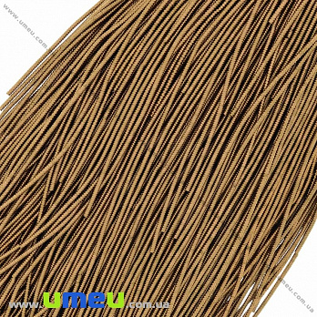 Канітель фігурна зиг-заг 1,5 мм, Коричнева (KNT-028040)