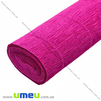 Гофрированная бумага Италия, Малиновая 552, 180 г, 50х50 см (DIF-019082)