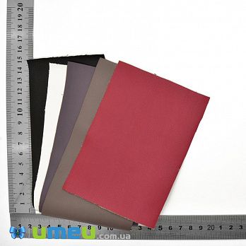 Набір штучної кожи на замші 0,65 мм, Мікс (LTH-038765)