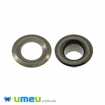 Люверсы металлические, 10 мм, Черные (SEW-040161)