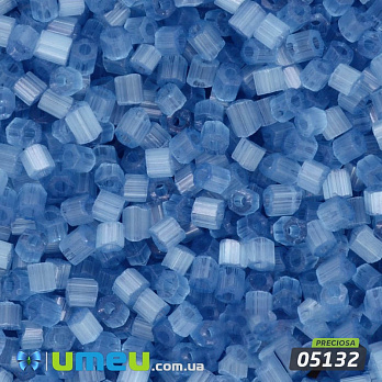 Бисер чешский Сатин 10/0, №05132, Синий (BIS-024262)
