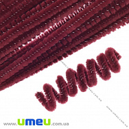 Синельная проволока, Бордовая, 30 см (DIF-035862)