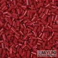 Бисер японский Miyuki Стеклярус 3 мм BGL3-408, Красный (BIS-055962)