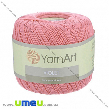 Пряжа YarnArt Violet 50 г, 282 м, Розовая 6313 (YAR-025030)