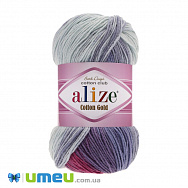 Пряжа Alize Cotton Gold Batik 100 г, 330 м, Фиолетово-синяя 3686 (YAR-038343)