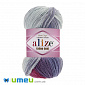 Пряжа Alize Cotton Gold Batik 100 г, 330 м, Фиолетово-синяя 3686 (YAR-038343)