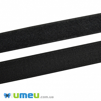 Липучка 25 мм, Чорна (LEN-044332)