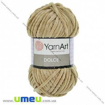 Пряжа YarnArt Dolce 100 г, 120 м, Бежевая 747 (YAR-029691)