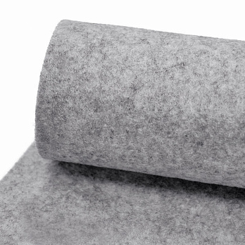 Фетр 1 мм, 20х28 см, Серый (FLT-011486)