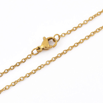 Основа на шию з нерж. ст., Золото, 1,8 мм, 60 см (STL-005041)