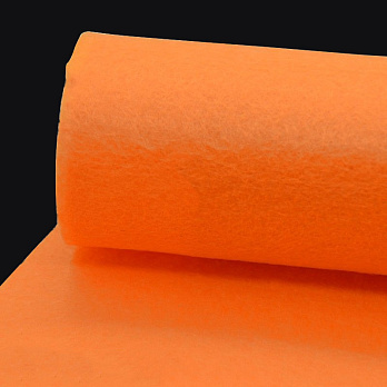 Фетр 1 мм, 20х28 см, Помаранчевий (FLT-011237)