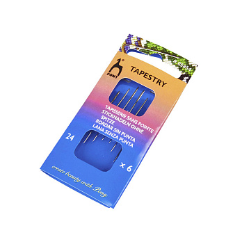 Набор вышивальных иголок №24 PONY с тупым кончиком, 6 шт (UPK-044478)