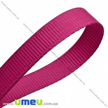 Репсова стрічка, 6 мм, Малинова (LEN-016830)