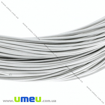 Канітель жорстка 1 мм, Срібляста (KNT-048577)