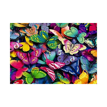 Набор алмазной живописи на подрамнике 30х40 см, Феерия бабочек (SXM-056333)