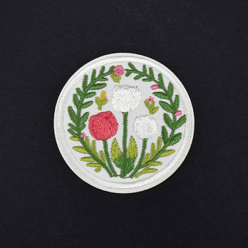 Термоаплікація Квіти, 5 см (APL-061503)