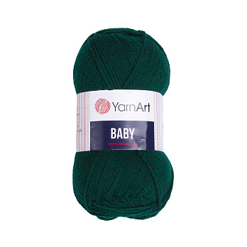 Пряжа YarnArt Baby 50 г, 150 м, Смарагдова 590 (YAR-056279)