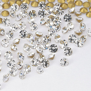 Стрази конусні SS8 (2,4 мм), Білі (STR-061275)