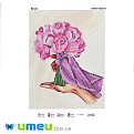 Схема для выш. бисером Юма, Букет, 26х19 см (UPK-048340)