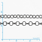 Цепь, Темное серебро, 2,5 мм (ZEP-056055)