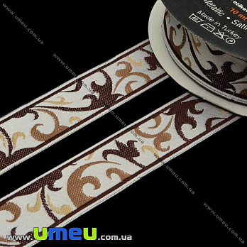 Тасьма Fantastic, 22 мм, Коричнева (LEN-010926)