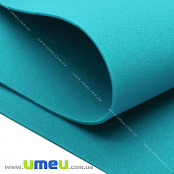 Фоамиран (Китай), 20х30 см, Голубой (FOM-019025)