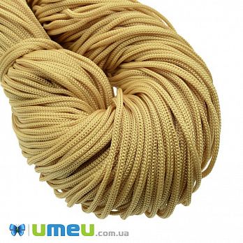 Полипропиленовый шнур, 3 мм, Бежевый (LEN-046269)