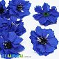 Василек тканевый (головка), 70 мм, Синий (DIF-044996)
