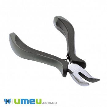 Інструмент Тонкогубці вигнуті, Сірий, 12,8 см (INS-048692)