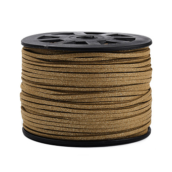 Замшевий шнур, 3 мм, Золотистий (LEN-057518)