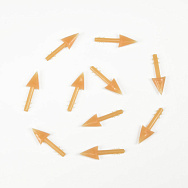 Дзьобик двосторонній, 8х6х2, 5 мм, Бежевий (OSN-056628)