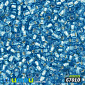 Бісер чеський 8/0, №67010, Блакитний, Блискучий (BIS-009858)