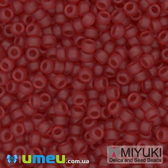 Бисер японский Miyuki круглый RR 11/0 №141F, Красный матовый (BIS-045569)