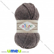 Пряжа Alize Lanagold Plus 100 г, 140 м, Сіро-коричнева 240 (YAR-029553)
