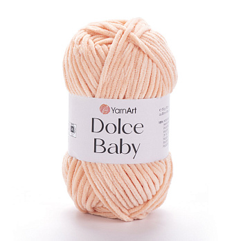 Пряжа YarnArt Dolce Baby 50 г, 85 м, Персиковая 773 (YAR-061649)