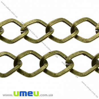Ланцюг, Антична бронза, 14х11 мм (ZEP-009625)