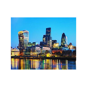 Набор алмазной живописи на подрамнике 30х40 см, Вечерние огни (SXM-056335)