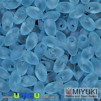 Бисер японский Miyuki LMA №148F, 4х7 мм, Голубой матовый (BIS-036721)