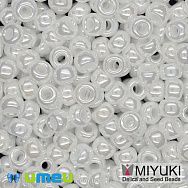 Бисер японский Miyuki круглый RR 6/0 №528, Белый (BIS-046030)