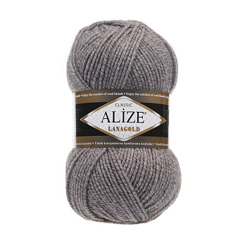 Пряжа Alize Lanagold 100 г, 240 м, Бежева меланжева 650 (YAR-055995)