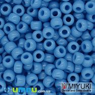 Бисер японский Miyuki круглый RR 6/0 №413, Голубой (BIS-046024)